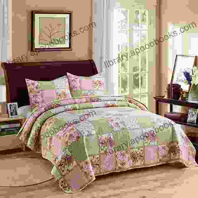 A Cheerful Quilt With A Floral Design In Shades Of Pink And Green Sew Happy: 10 Cheerful Quilts You Ll Have Fun Making