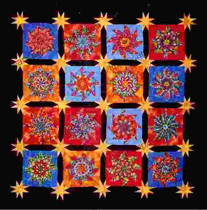 A Cheerful Quilt With A Kaleidoscope Design In Various Bright Colors Sew Happy: 10 Cheerful Quilts You Ll Have Fun Making