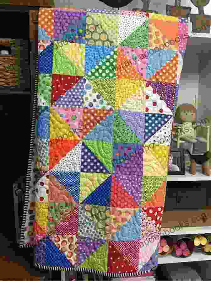 A Cheerful Quilt With A Polka Dot Design In Shades Of Red And White Sew Happy: 10 Cheerful Quilts You Ll Have Fun Making