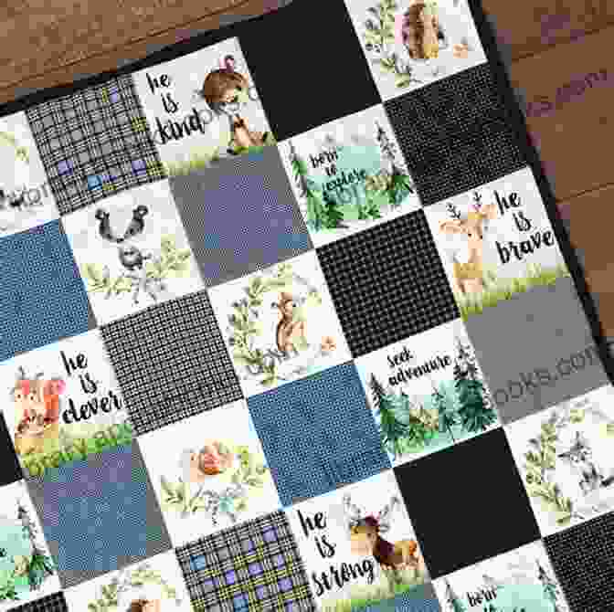 A Cheerful Quilt With A Woodland Design Featuring Deer, Rabbits, And Trees Sew Happy: 10 Cheerful Quilts You Ll Have Fun Making