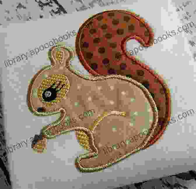 A Collage Of Images Showcasing The Squirrel Applique Used In Various Applications, Including Home Decor, Garments, And Accessories Crochet Pattern: Squirrel Applique Homeartist Design