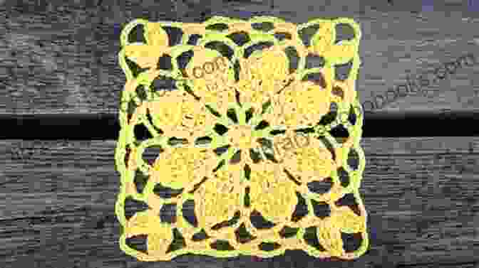 A Crochet Square Adorned With Intricate Lace And Filigree Patterns Granny Square Patterns: Colorful And Creative Crochet Squares To Inspire You