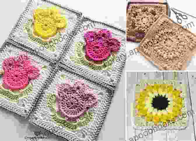 A Crochet Square Featuring A Geometric Design With Sharp Angles And Vibrant Colors Granny Square Patterns: Colorful And Creative Crochet Squares To Inspire You