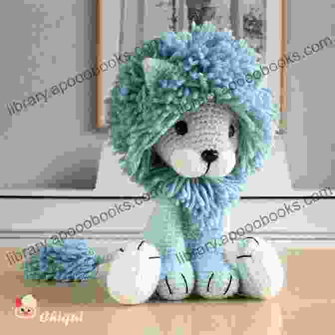 A Cute Amigurumi Lion Crocheted In Soft Pastel Colors, Perfect For Cuddling Lovely Baby Booties Ideas To Crochet: Little Things You Can Crochet For Your Baby