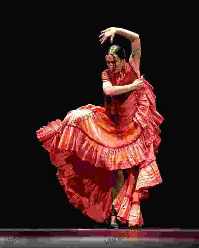 A Flamenco Dancer In Full Regalia, With A Colorful Dress And Flowing Hair, Performing On A Stage. Paco De Lucia: My Memories Of A Flamenco Legend