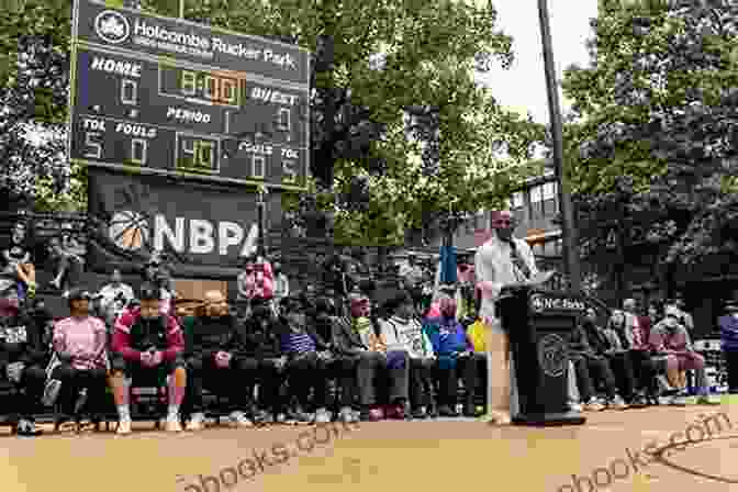 A Group Of Asian American Basketball Players Huddled Together In Rucker Park Outside The Paint: When Basketball Ruled At The Chinese Playground (Asian American History And Culture)