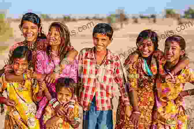 A Group Of Smiling Children Playing In A Village In Rural India Meanderings July 2024: A Quarterly Travel Photography Magazine