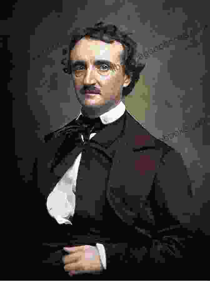 A Mature Portrait Of Edgar Allan Poe, Capturing His Enigmatic Gaze A Quiet Madness: A Biographical Novel Of Edgar Allan Poe