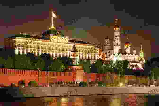 A Nighttime View Of The Kremlin, Symbolizing The Opaque And Enigmatic Nature Of Russian Power Killer In The Kremlin John Sweeney