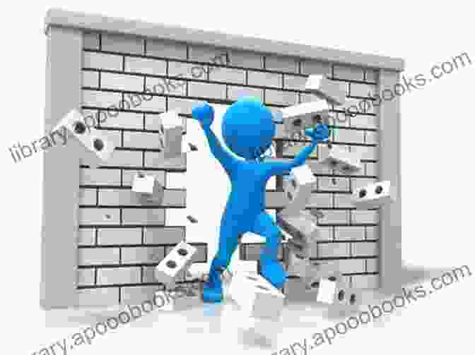 A Person Breaking Through A Brick Wall, Symbolizing The Overcoming Of Obstacles The Gospel Of Thomas : A Spiritual Road To Wholeness Peace And Enlightenment