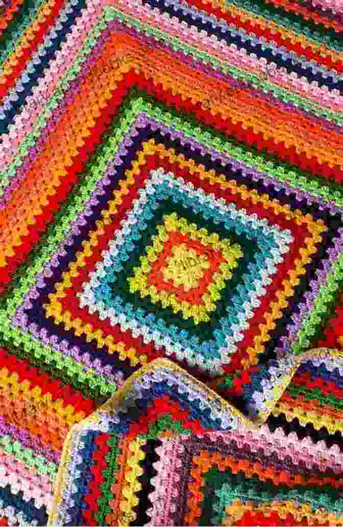 A Vibrant Array Of Crochet Squares In Various Colors And Patterns Granny Square Patterns: Colorful And Creative Crochet Squares To Inspire You