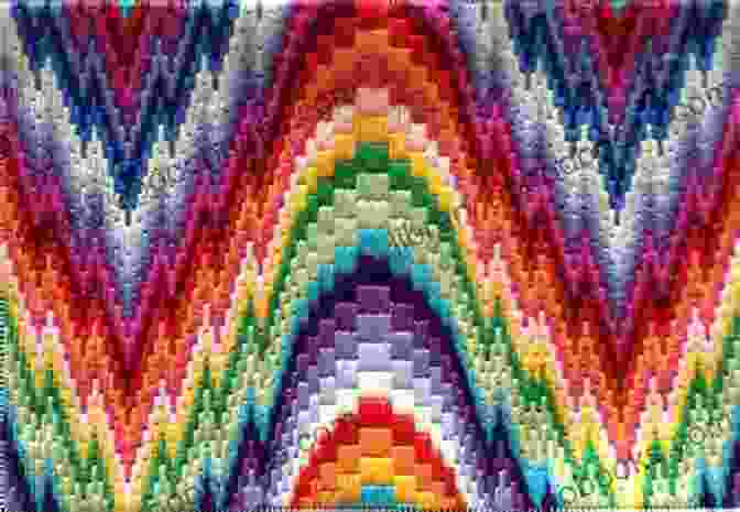 A Vibrant Bargello Needlepoint Design Bargello Needlepoint: Beginners Guide To Make Bargello Needlepoint: Basic Bargello Needlepoint