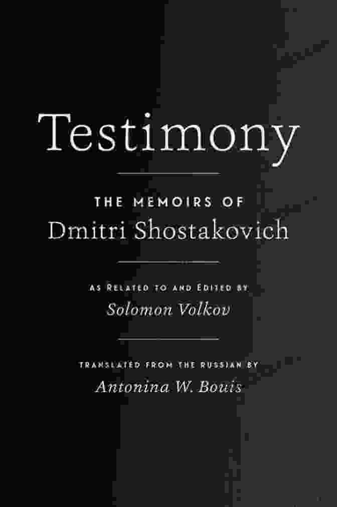 A Weathered And Aged Book Cover With The Title 'Testimony' In Bold Letters, Representing The Memoirs Of Dmitri Shostakovich Testimony: The Memoirs Of Dmitri Shostakovich