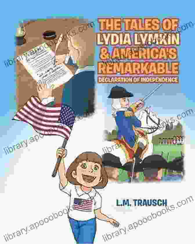 An Illustration Of Lydia Lymkin Presenting Her Declaration Of Independence To A Group Of Men. The Tales Of Lydia Lymkin America S Remarkable Declaration Of Independence