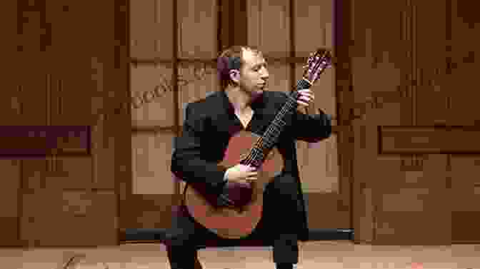 An Image Of A Guitarist Playing A Classical Guitar On Stage Intermediate Pieces For Classical Guitar: 20 Beautiful Classical Guitar Pieces To Build Your Repertoire (Learn How To Play Classical Guitar)