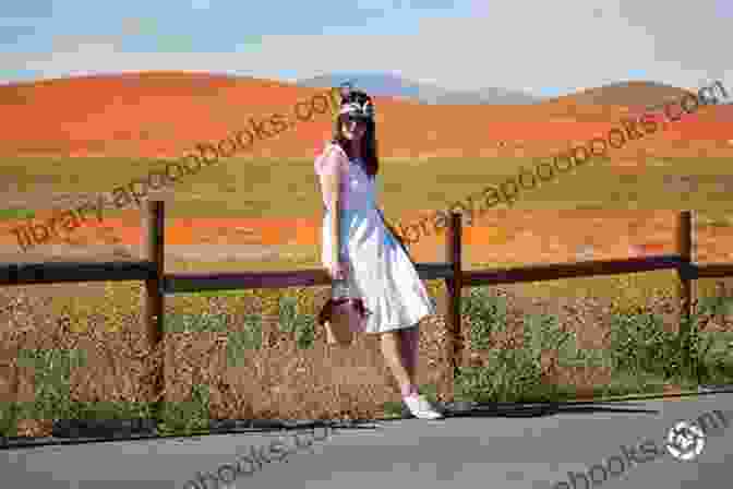 Anya Stands Alone In A Field Of Wildflowers, Her Face Turned Towards The Mountains In The Distance. Word In The Wilderness: A Poem A Day For Lent And Easter