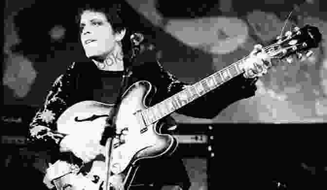 Black And White Photograph Of Lou Reed Playing Guitar In The Studio During The Recording Of Transformer Transformer: The Complete Lou Reed Story