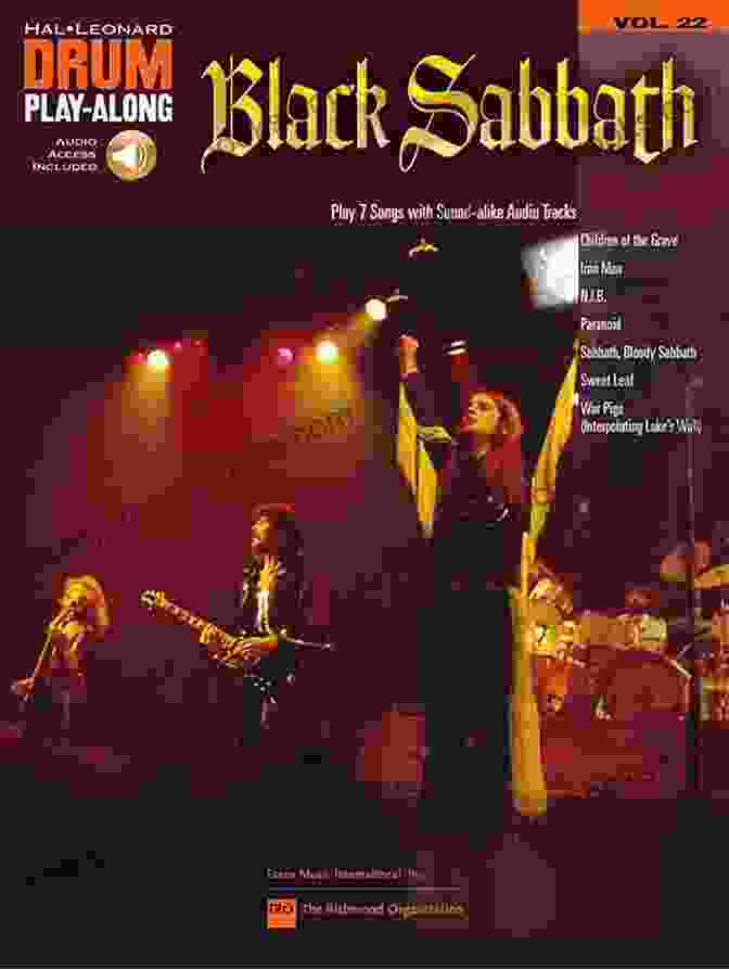 Black Sabbath Drum Play Along Volume 22 Book Cover Black Sabbath Drum Play Along Volume 22