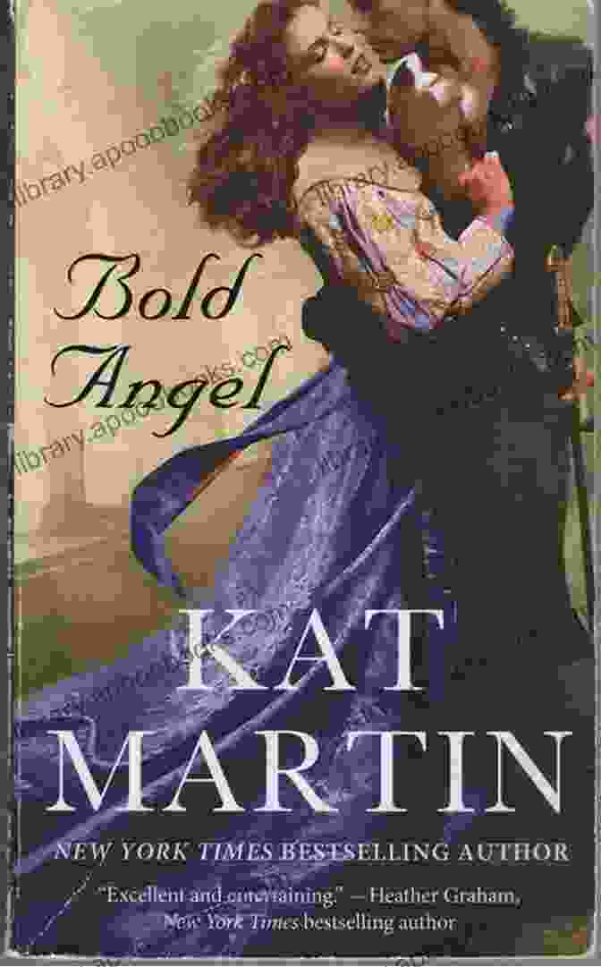 Bold Angel By Kat Martin: Cover Featuring A Woman With Wings, Symbolizing Determination And Transformation Bold Angel Kat Martin