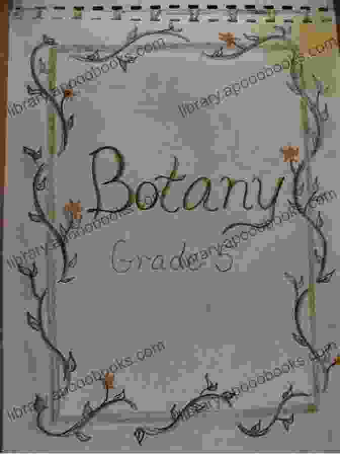 Botany Lesson Book Cover Featuring A Lush Garden Scene With Vibrant Flowers Botany Lesson Tirso De Molina