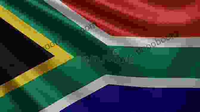 Close Up Of The South African Flag Fluttering In The Wind Seven Months In South Africa