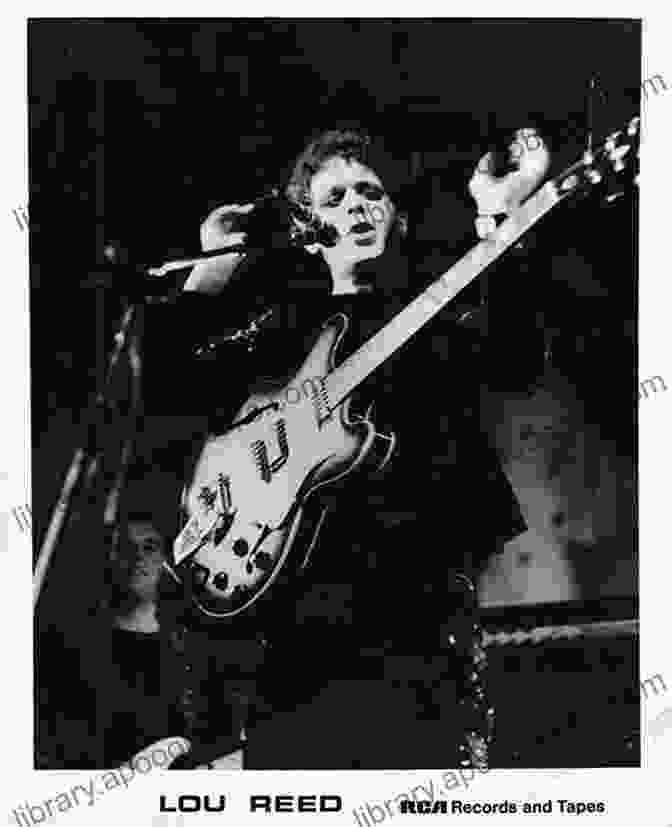 Color Photograph Of Lou Reed Performing Live On Stage During The Transformer Tour Transformer: The Complete Lou Reed Story