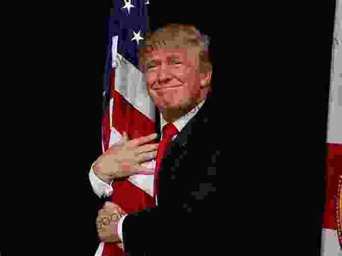 Donald Trump Speaking At A Rally, With The American Flag In The Background, Symbolizing The Impact Of His Presidency On The American Story The Man Who Sold America: Trump And The Unraveling Of The American Story