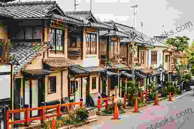 Edo Period Tokyo With Traditional Wooden Houses And Narrow Streets. An Armchair Traveller S History Of Tokyo