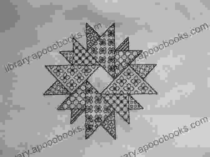 Geometric Blackwork Embroidery Community Geometric Blackwork Sampler 7 Blackwork Pattern