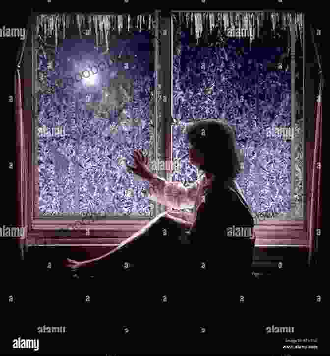 Image Of A Young Girl Sitting By The Window, Gazing At The Twinkling Christmas Lights Sally S Christmas Skits Vol 2 (Sallys Christmas Skits)