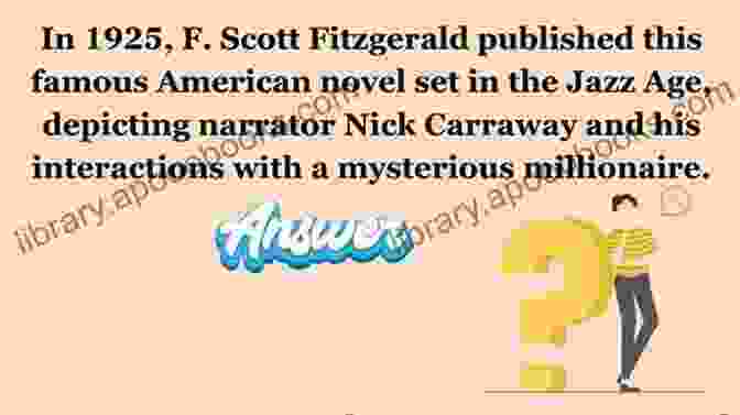 Jazz Age Novel About A Mysterious Millionaire And His Quest For Love 50 Masterpieces You Have To Read Before You Die Vol: 1