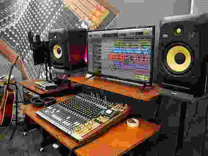 Music Studio With Professional Audio Equipment And Acoustic Treatment Music At The Limits Music Studio