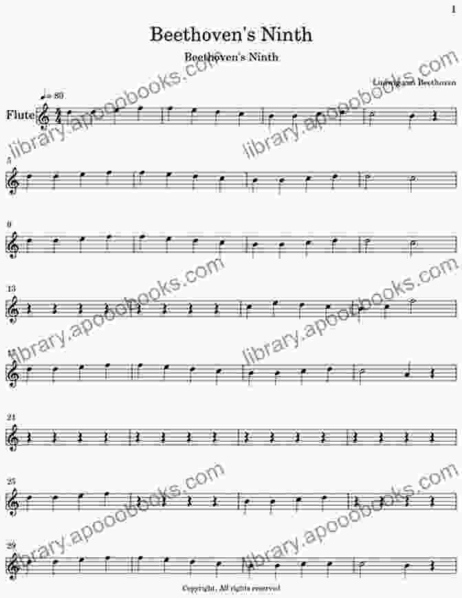 Musical Notes Arranged On A Flute 101 Most Beautiful Songs For Flute