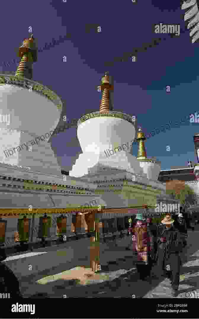 Pilgrims Circumambulating A Sacred Stupa In The Himalayas. Kailash And Guge: Lands Of The Tantric Mountain (Himalayan Travel Guides)