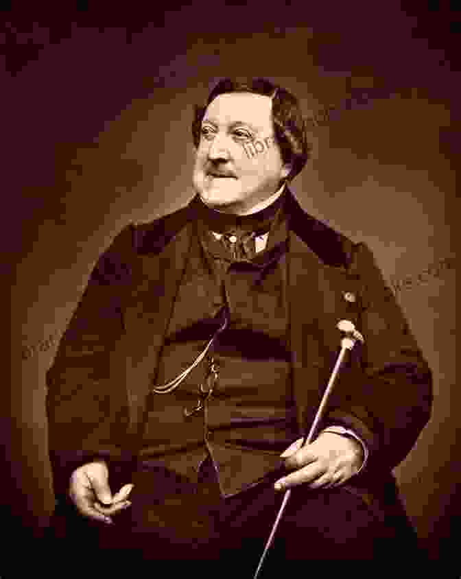 Portrait Of Gioachino Rossini, The Composer Of The Thieving Magpie (C Bass Flute) La Gazza Ladra Overture For Flute Quartet: The Thieving Magpie (La Gazza Ladra Flute Quartet (s S A B ) 4)