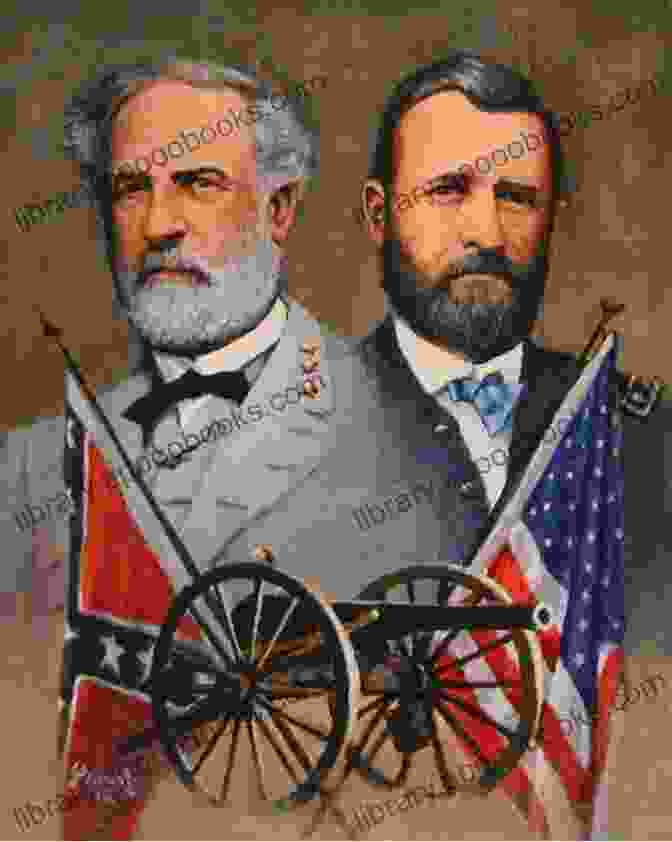 Portraits Of Abraham Lincoln, Ulysses S. Grant, And Robert E. Lee, Key Figures In The American Civil War Highlights Of The American Civil War US History 5th Grade Junior Scholars Edition Children S American Civil War Era History