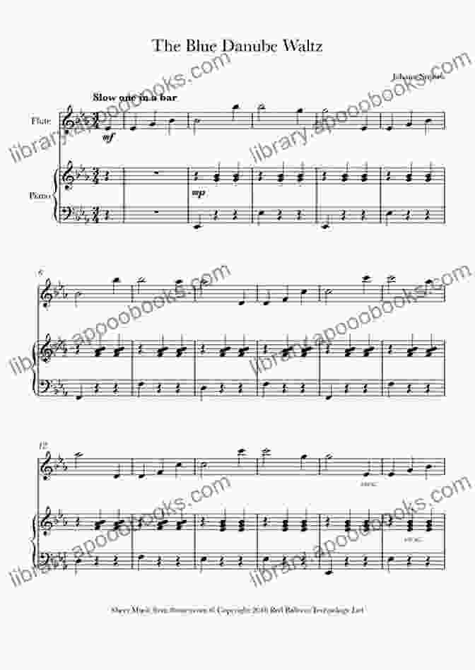 Sample Page Of Easy Solo Sheet Music For Flute Pomp And Circumstance: Easy Solo Sheet Music For Flute