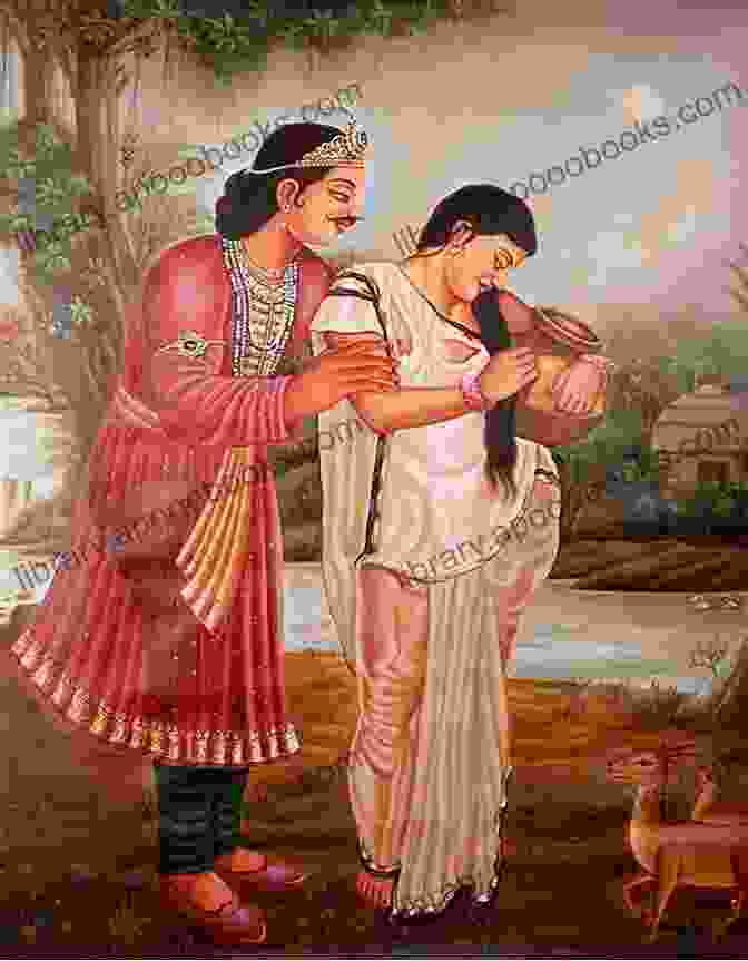 Shakuntala And Dushyanta In The Forest Shakuntala Recognized: A Sanskrit Play By Kalidasa