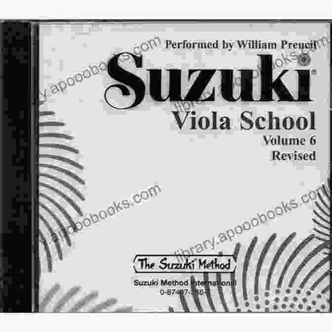 Suzuki Viola School Volume 1 Cover Suzuki Viola School Volume 4: Viola Part