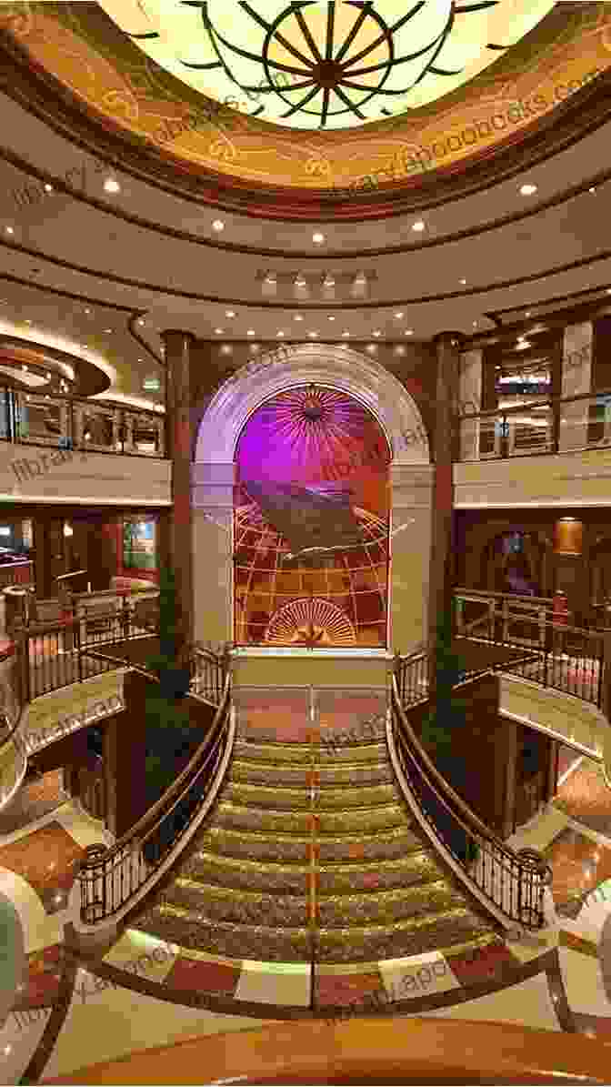 The Grand Lobby Of A Luxury Cruise Ship Let S Cruise But First John Leather