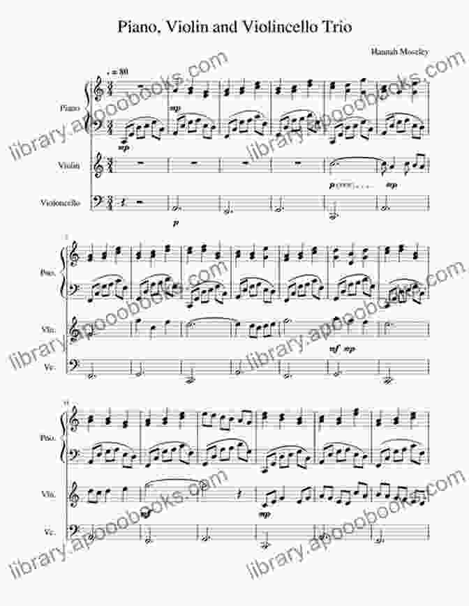 Violin, Piano, And Cello Music For Trio 14 Book Cover By An By: Violin Piano And Cello (Music For Trio 14)