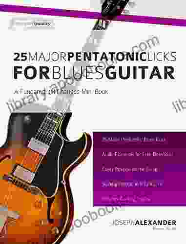 25 Major Pentatonic Scale Licks for Blues Guitar