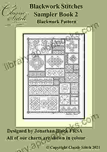 Blackwork Stitches Sampler 2 Blackwork Pattern