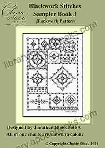 Blackwork Stitches Sampler 3 Blackwork Pattern